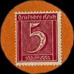 Timbre-monnaie E.Daniel - Allemagne - Briefmarkengeld