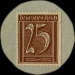 Timbre-monnaie E.Daniel - Allemagne - Briefmarkengeld