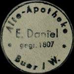 Timbre-monnaie E.Daniel - Allemagne - Briefmarkengeld