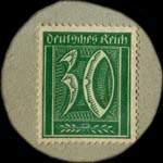 Timbre-monnaie E.Daniel - Allemagne - Briefmarkengeld