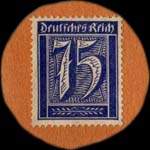 Timbre-monnaie E.Daniel - Allemagne - Briefmarkengeld
