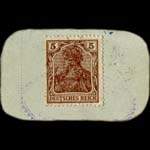 Timbre-monnaie Heinrich Kohlmayer - Allemagne - Briefmarkengeld