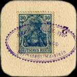 Timbre-monnaie Heinrich Kohlmayer - Allemagne - Briefmarkengeld