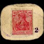 Timbre-monnaie Heinrich Kohlmayer - Allemagne - Briefmarkengeld