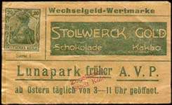 Timbre-monnaie Wechselgeld-Wertmarke - Allemagne - Briefmarkengeld
