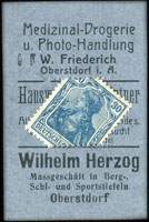 Timbre-monnaie W.Friederich à Oberstdorf - Allemagne - Briefmarkengeld