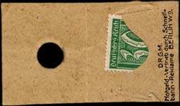 Timbre-monnaie Hochbahn - Berlin - Allemagne - Briefmarkengeld