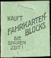 Timbre-monnaie Hochbahn - Berlin - Allemagne - Briefmarkengeld