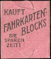 Timbre-monnaie Hochbahn - Berlin - Allemagne - Briefmarkengeld