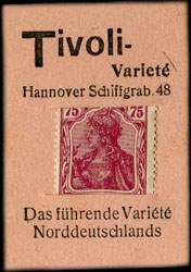 Timbre-monnaie Tivoli - Allemagne - Briefmarkengeld