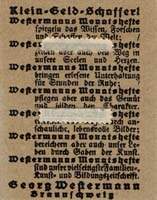 Timbre-monnaie Westermanns Monatshefte - Allemagne - Briefmarkengeld