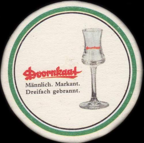 Sous-verre de la marque Doornkaat