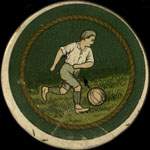 Timbre-monnaie Footballeur - Allemagne - briefmarkenkapselgeld