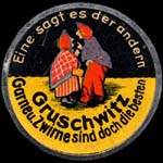 Timbre-monnaie Gruschwitz - Allemagne - briefmarkenkapselgeld