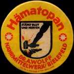 Timbre-monnaie H�matopan - Allemagne - briefmarkenkapselgeld