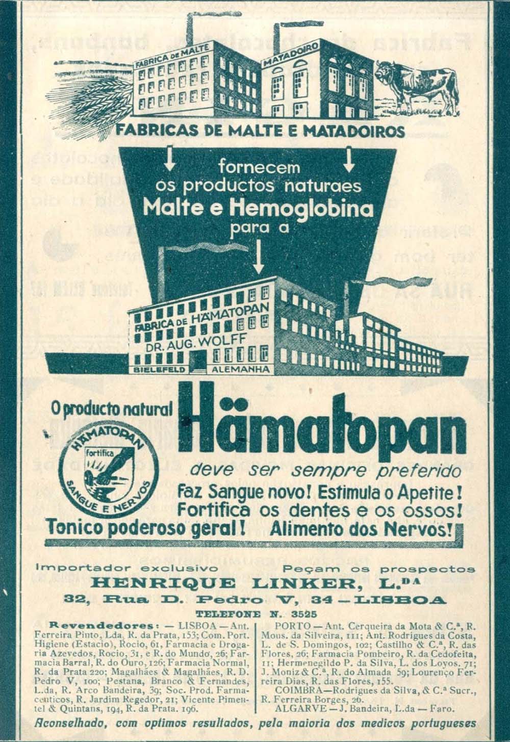 Publicit� pour H�matopan