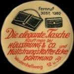 Timbre-monnaie H�llstrung & Co - Allemagne - briefmarkenkapselgeld