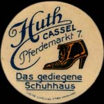 Timbre-monnaie Huth - Allemagne - briefmarkenkapselgeld