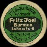 Timbre-monnaie Fritz Joel - Allemagne - briefmarkenkapselgeld