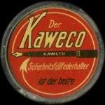 Timbre-monnaie Kaweco - 10 pfennig orange sur fond jaune - avers