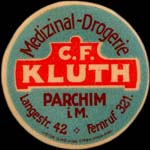 Timbre-monnaie C.F.Kluth - Allemagne - briefmarkenkapselgeld