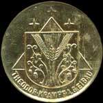 Timbre-monnaie Theodor Krampf - Allemagne - briefmarkenkapselgeld
