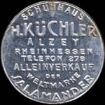 Timbre-monnaie H.K�chler - Allemagne - briefmarkenkapselgeld