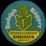 Timbre-monnaie Rudolph K�pper - Allemagne - briefmarkenkapselgeld