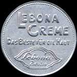 Timbre-monnaie Lebona Creme type 1 - Allemagne - briefmarkenkapselgeld