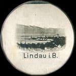 Timbre-monnaie Lindau i.B. - Allemagne - briefmarkenkapselgeld
