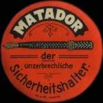 Timbre-monnaie Matador - Allemagne - briefmarkenkapselgeld