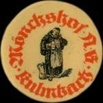 Timbre-monnaie M�nchshof - Allemagne - briefmarkenkapselgeld