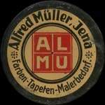 Timbre-monnaie Alfred Müller - Allemagne - briefmarkenkapselgeld