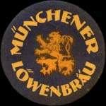 Timbre-monnaie M�nchener L�wenbr�u - Allemagne - briefmarkenkapselgeld
