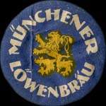 Timbre-monnaie M�nchener L�wenbr�u - Allemagne - briefmarkenkapselgeld