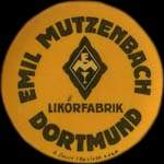 Timbre-monnaie Emil Mutzenbach - Allemagne - briefmarkenkapselgeld