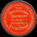 Timbre-monnaie Nassauischen Sparkasse - Allemagne - briefmarkenkapselgeld