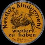 Timbre-monnaie Nestle's Kindermehl - Allemagne - briefmarkenkapselgeld