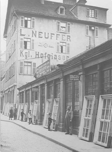 Devanture de l'entreprise Neuffer Fenster Seit en 1872
