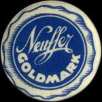 Timbre-monnaie Neuffer Goldmark - Allemagne - briefmarkenkapselgeld