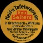 Timbre-monnaie Neu Selters - Allemagne - briefmarkenkapselgeld