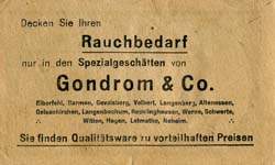 Timbre-monnaie Gondrom - Allemagne - Briefmarkengeld