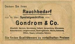 Timbre-monnaie Gondrom - Allemagne - Briefmarkengeld