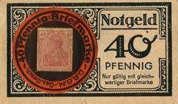 Timbre-monnaie Gondrom - Allemagne - Briefmarkengeld