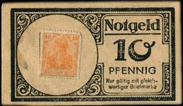 Timbre-monnaie Carl Greiffenberg - Allemagne - Briefmarkengeld