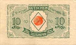 Timbre-monnaie Kj�lby - K�ln - Allemagne - Briefmarkengeld