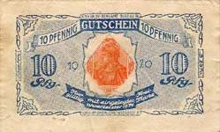 Timbre-monnaie Kjölby - Köln - Allemagne - Briefmarkengeld