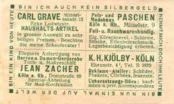 Timbre-monnaie Kj�lby - K�ln - Allemagne - Briefmarkengeld