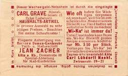 Timbre-monnaie Kj�lby - K�ln - Allemagne - Briefmarkengeld