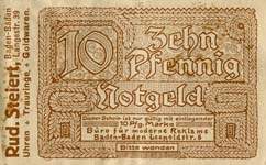Timbre-monnaie Rud Steiert - Allemagne - Briefmarkengeld